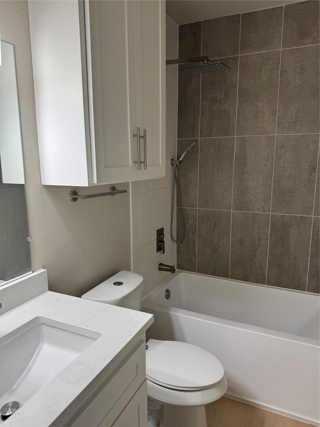 308 Country Club Rd, Argyle, TX 76226 - full bath featuring vanity and bathing tub / shower combination
