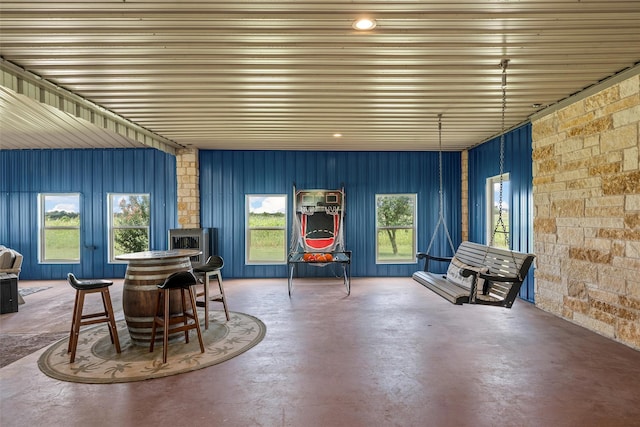 139 County Road 376, Lott, TX 76656 - interior space featuring french doors