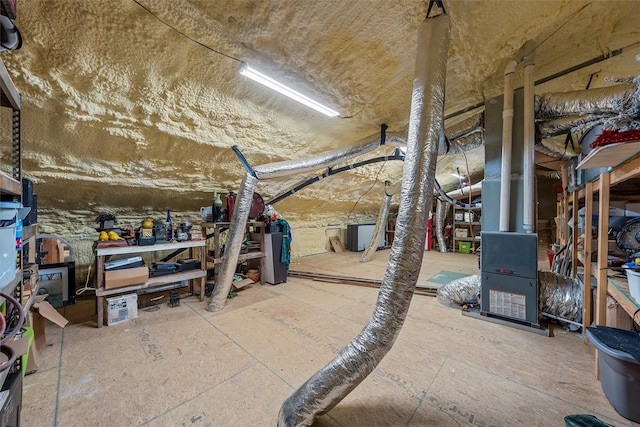 139 County Road 376, Lott, TX 76656 - view of unfinished attic