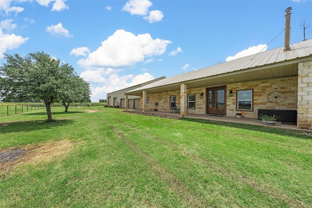 139 County Road 376, Lott, TX 76656 - view of yard
