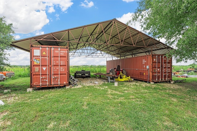 139 County Road 376, Lott, TX 76656 - view of outdoor structure with a detached carport