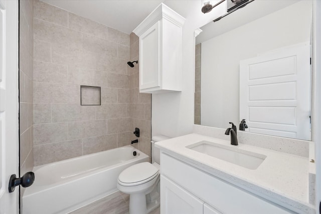 5150 Fox Trot Ln, Caddo Mills, TX 75135 - bathroom featuring vanity and  shower combination