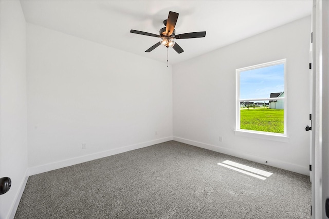 5150 Fox Trot Ln, Caddo Mills, TX 75135 - unfurnished room featuring carpet flooring and ceiling fan