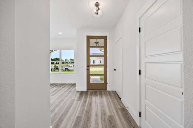 5150 Fox Trot Ln, Caddo Mills, TX 75135 - foyer featuring wood finished floors and baseboards