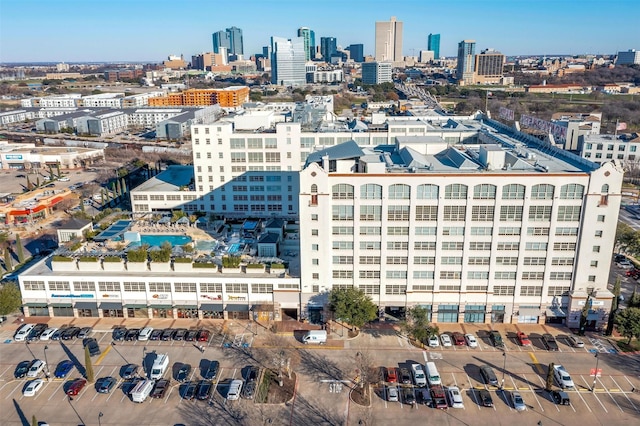 2600 W 7th St Unit 2452, Fort Worth, TX 76107 - bird's eye view of city skyline