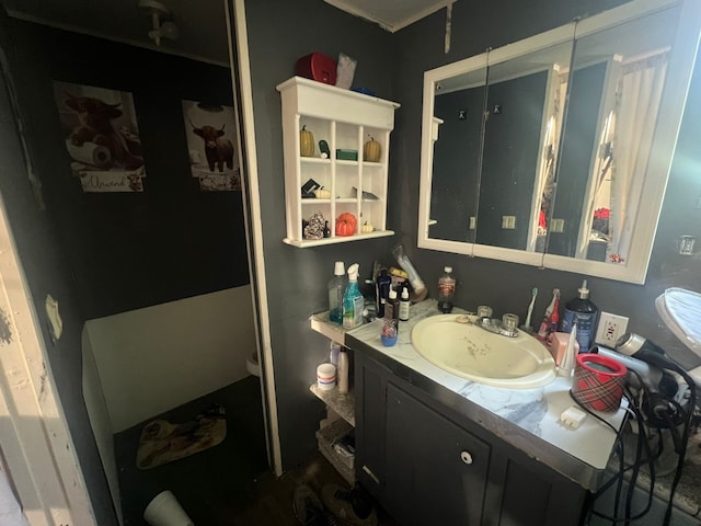 740 Ash St, Blossom, TX 75416 - bathroom with vanity