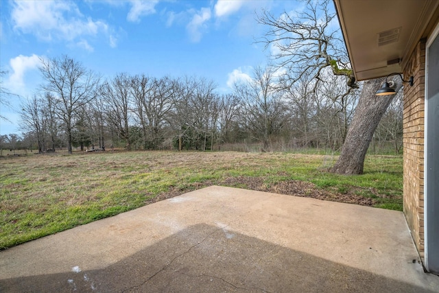 110 Vz County Road 1128, Fruitvale, TX 75127 - view of green lawn featuring a patio area