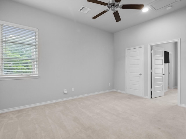 324 Nursery Ln, Fort Worth, TX 76114 - unfurnished bedroom with light colored carpet and a ceiling fan