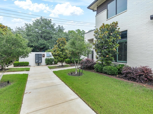 324 Nursery Ln, Fort Worth, TX 76114 - view of grassy yard featuring mail area