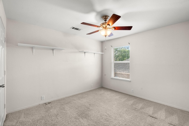 108 Bear Trl, Waxahachie, TX 75165 - spare room featuring a ceiling fan and carpet