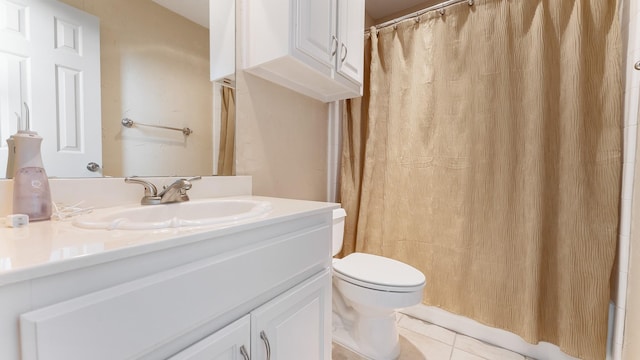 2741 Barrington Dr, Plano, TX 75093 - bathroom featuring vanity and tile patterned flooring