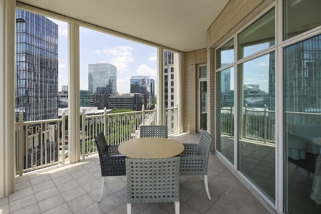 2555 N Pearl St Unit 1101, Dallas, TX 75201 - balcony featuring a view of city