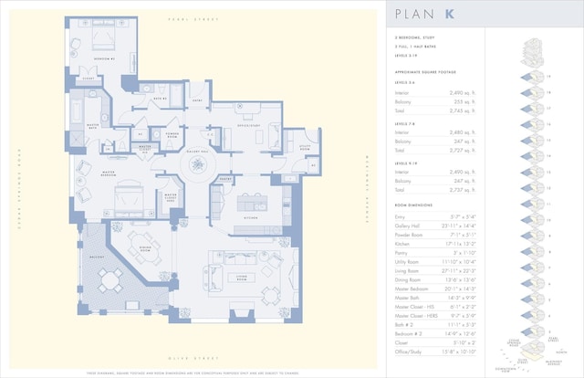 2555 N Pearl St Unit 1101, Dallas, TX 75201 - view of room layout