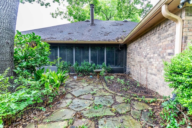 1237 Linkwood Ln, Lancaster, TX 75146 - view of patio with a sunroom