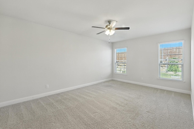 260 Clairmont Dr, Ponder, TX 76259 - unfurnished room featuring a ceiling fan and light colored carpet
