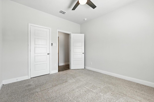 260 Clairmont Dr, Ponder, TX 76259 - unfurnished bedroom with carpet flooring and ceiling fan
