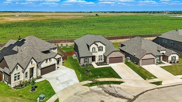 260 Clairmont Dr, Ponder, TX 76259 - aerial view of sparsely populated area featuring nearby suburban area