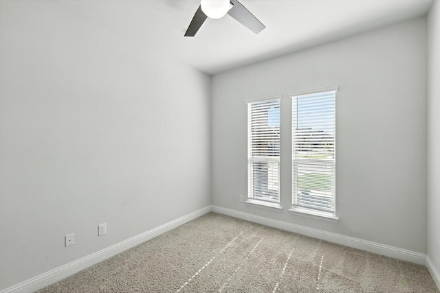 260 Clairmont Dr, Ponder, TX 76259 - unfurnished room featuring light carpet and ceiling fan