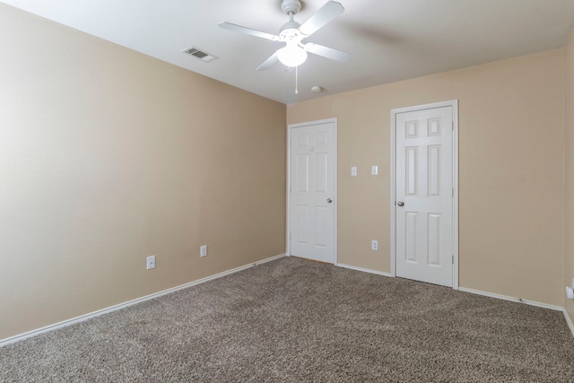 13264 Harvest Ridge Rd, Fort Worth, TX 76244 - unfurnished bedroom featuring carpet flooring and a ceiling fan