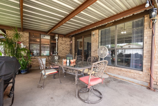 2200 SE 26th Ave, Mineral Wells, TX 76067 - view of patio / terrace featuring outdoor dining area and area for grilling