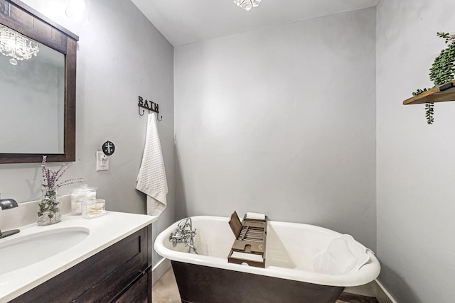 1008 County Road 4759, Sulphur Springs, TX 75482 - bathroom featuring vanity and a soaking tub
