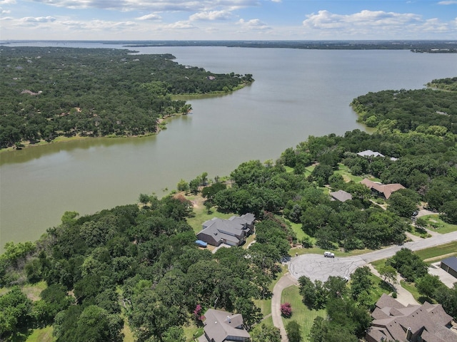 2001 Oak View Ct, Cross Roads, TX 76227 - drone / aerial view of a large body of water