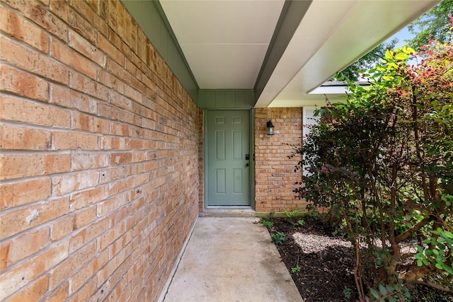 9709 Monticello Dr, Shreveport, LA 71118 - view of exterior entry featuring brick siding