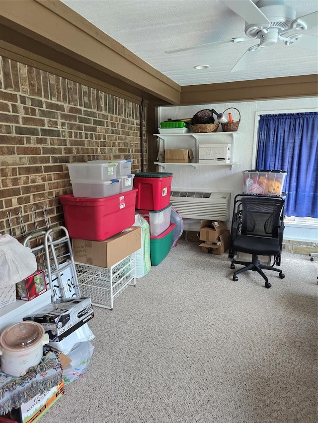 3810 Lucena Ct, Grand Prairie, TX 75052 - view of patio / terrace with ceiling fan