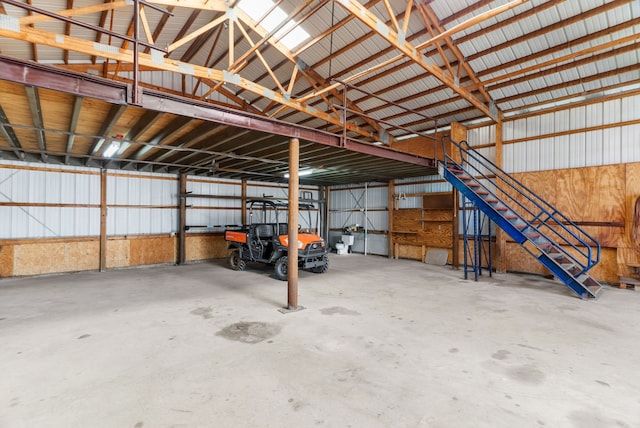 1707 Ponderosa Trl, Sachse, TX 75048 - garage with metal wall