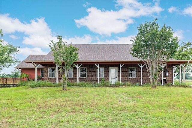 875 Cr221, Stephenville, TX 76401 - view of front of house with brick siding