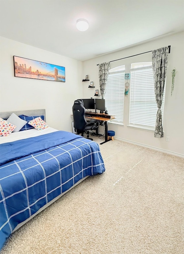 3316 Azure Ln, Celina, TX 75009 - carpeted bedroom featuring baseboards and a desk