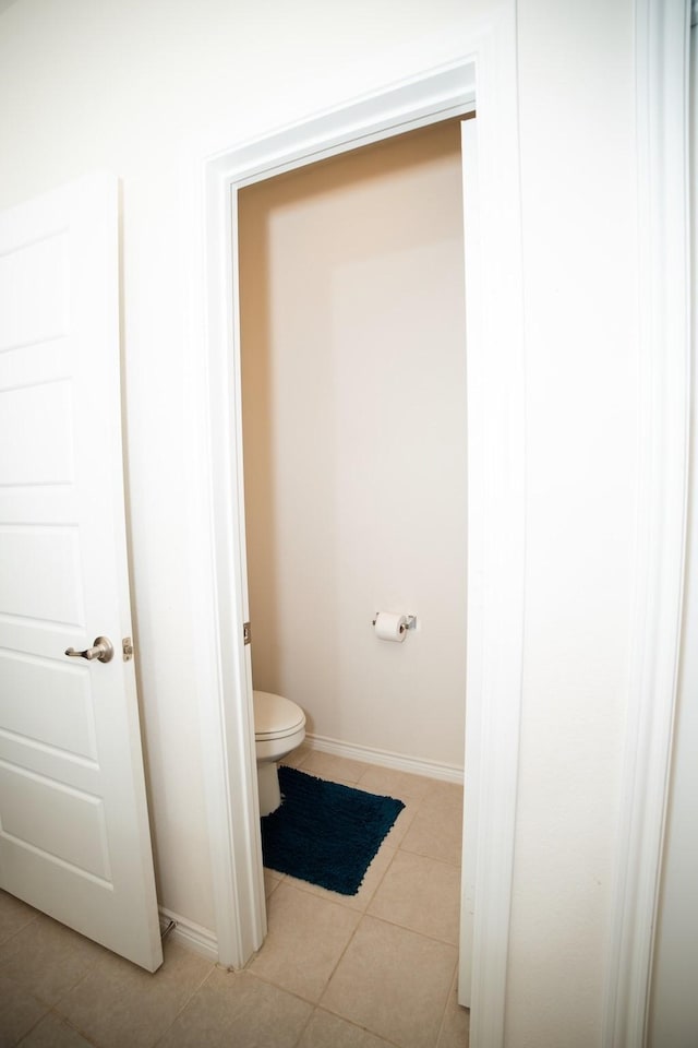 6428 Wales St, Celina, TX 76227 - bathroom with tile patterned floors and toilet