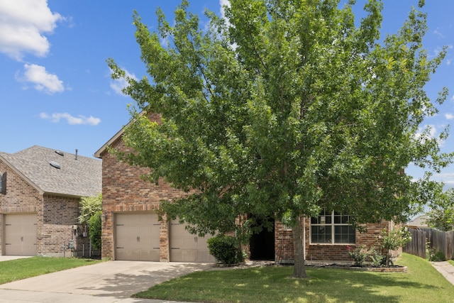 326 Blackhaw Dr, Fate, TX 75087 - rear view of property with a fenced backyard, brick siding, a chimney, and a patio area