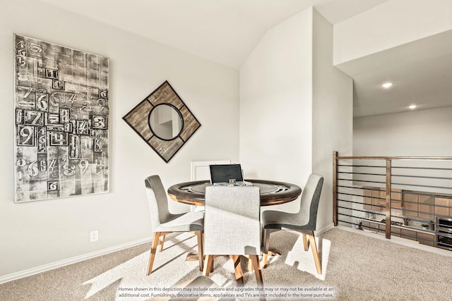 2301 Christopher Rd, Mansfield, TX 76063 - dining space featuring carpet floors and recessed lighting