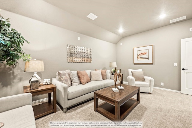 2301 Christopher Rd, Mansfield, TX 76063 - living room with carpet floors and lofted ceiling