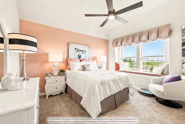 2301 Christopher Rd, Mansfield, TX 76063 - bedroom featuring carpet and a ceiling fan