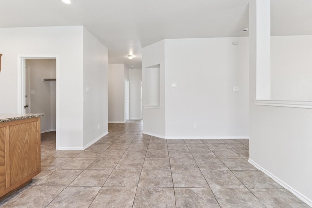 5901 Ozark Dr, Fort Worth, TX 76131 - unfurnished room featuring light tile patterned floors and baseboards