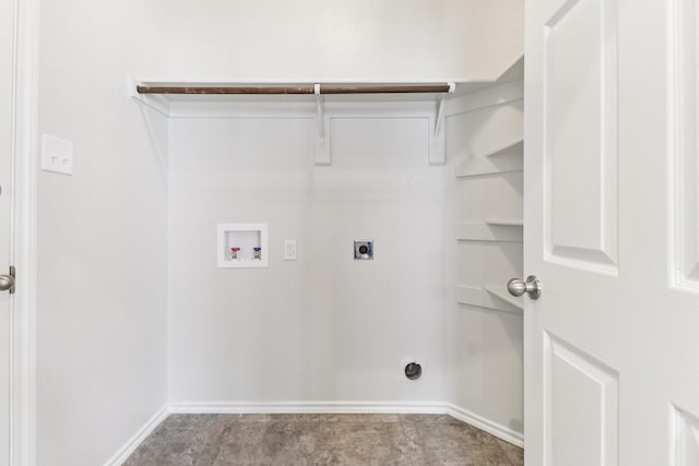 5901 Ozark Dr, Fort Worth, TX 76131 - washroom with hookup for an electric dryer and hookup for a washing machine