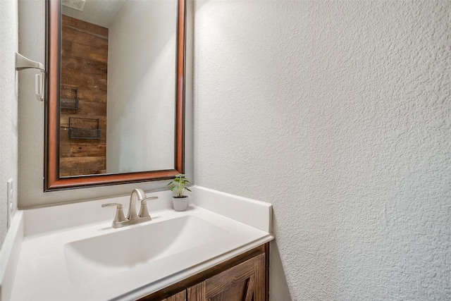 302 Blue Stem Ln, Aledo, TX 76008 - bathroom with vanity and a textured wall
