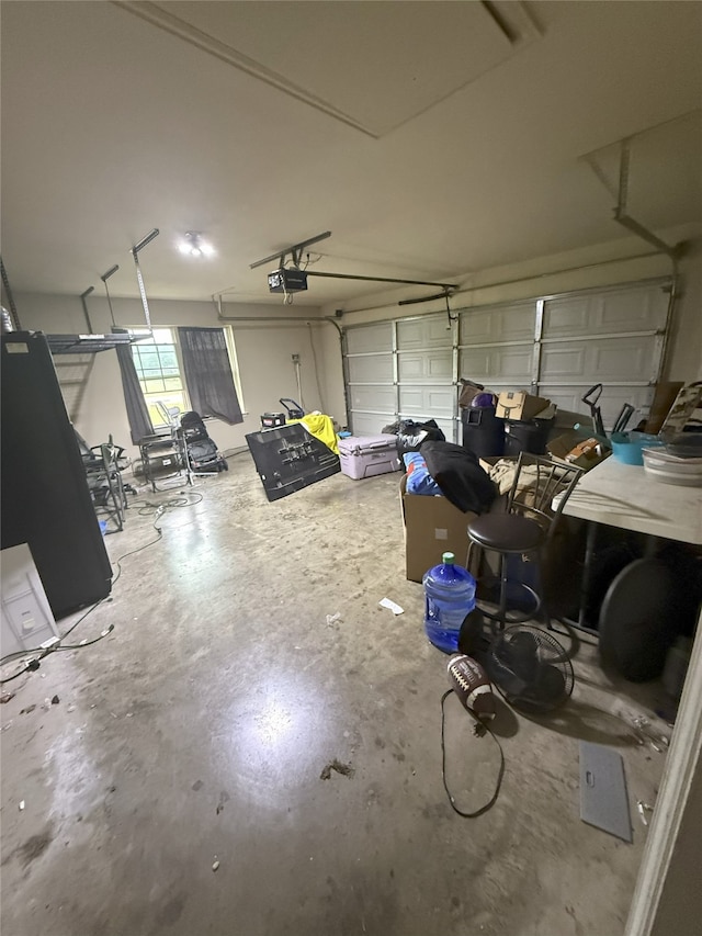 124 Brady Coleman Ln, Springtown, TX 76082 - garage featuring a garage door opener