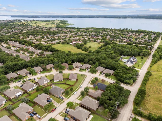 1365 Clear Meadow Ct, Rockwall, TX 75087 - aerial view of property and surrounding area featuring a nearby body of water and nearby suburban area