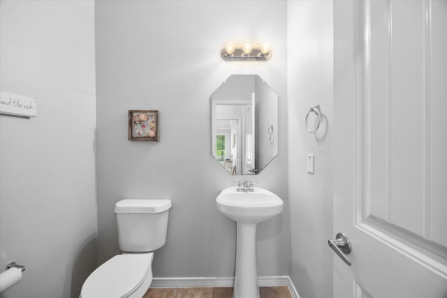 1365 Clear Meadow Ct, Rockwall, TX 75087 - bathroom with toilet and baseboards