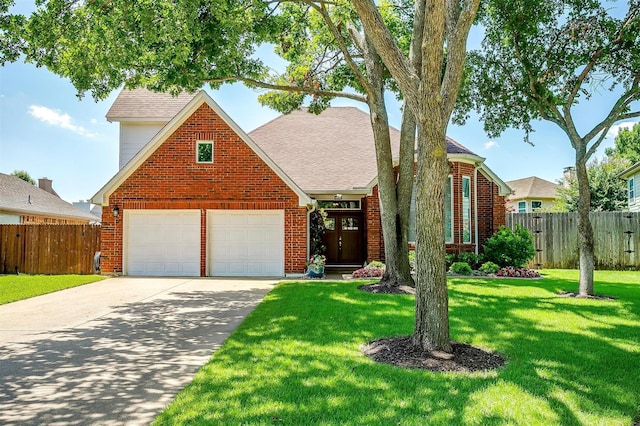609 Huntington Ct, Grapevine, TX 76051 - traditional-style home featuring driveway, brick siding, and a shingled roof