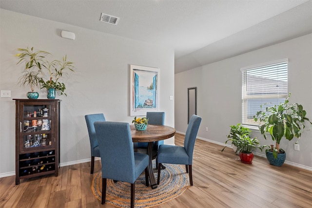 7209 Guadalupe Rd, China Spring, TX 76633 - dining room featuring light wood-style floors