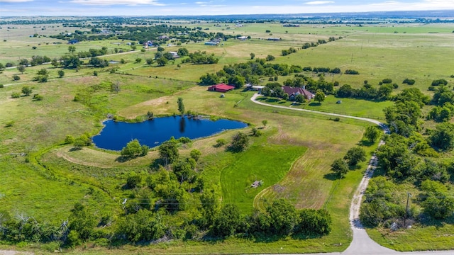 TBD Cleburne Highway, Granbury, TX 76049 - aerial overview of property's location with rural landscape and a nearby body of water