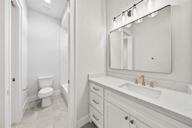 232 Bel Grand Rd, Haslet, TX 76052 - bathroom featuring vanity and toilet