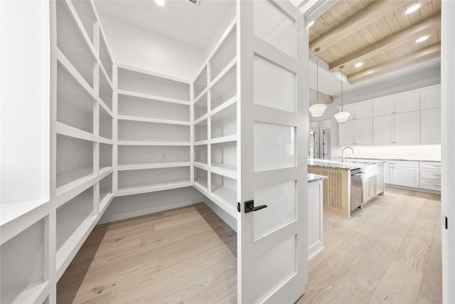232 Bel Grand Rd, Haslet, TX 76052 - pantry featuring a sink