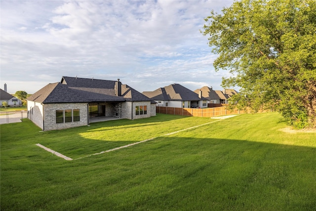 232 Bel Grand Rd, Haslet, TX 76052 - rear view of property featuring a chimney, a patio, and roof with shingles