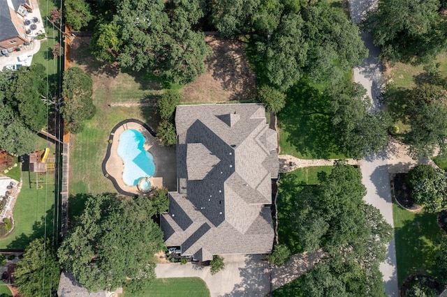 5101 Oak Timbers Ct, Colleyville, TX 76034 - view of property location featuring a pool