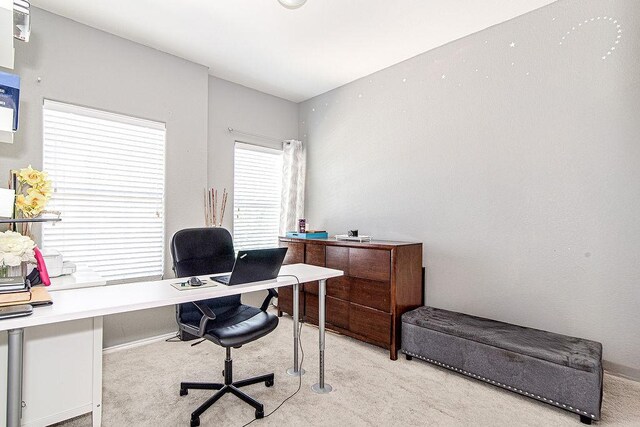 7400 Howling Coyote Ln, Fort Worth, TX 76131 - office area with light colored carpet